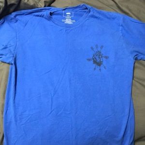 Vans blue arrow heart tee